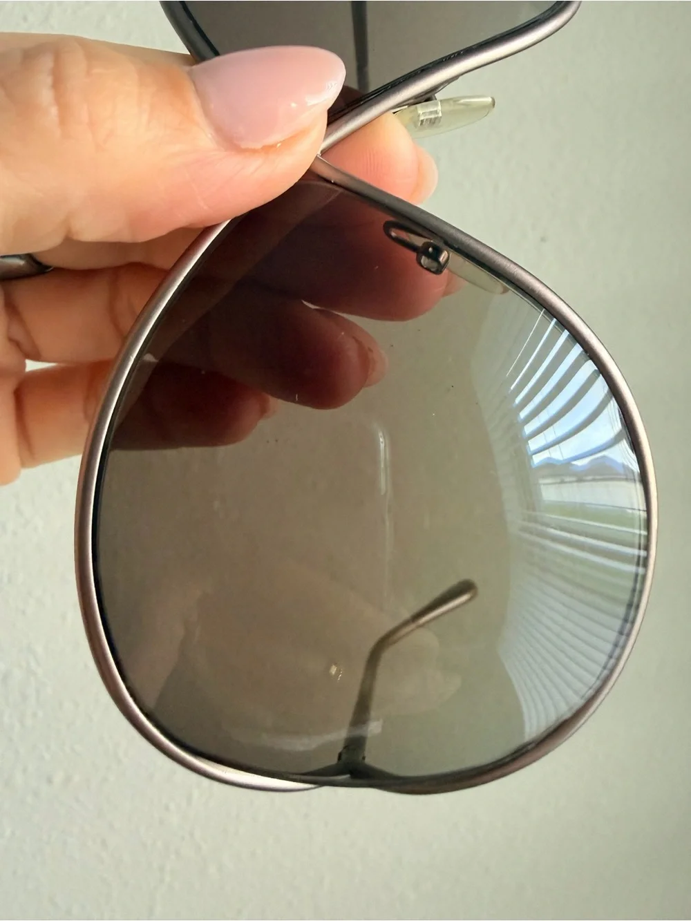 Tom Ford Women's Pink-Tone Metal Rim Sunglasses with Branded Case
